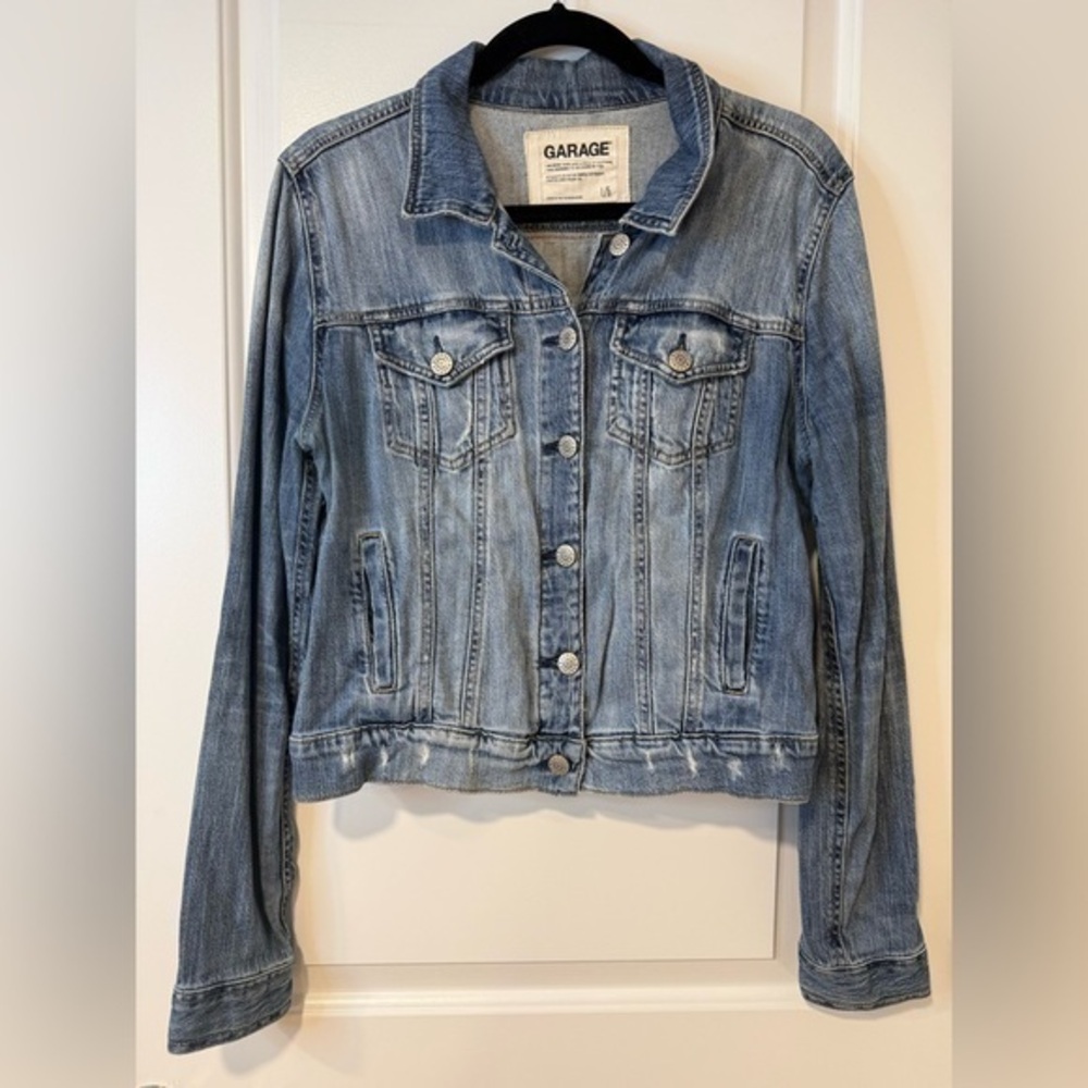 Garage Denim Jean Jacket Size- L